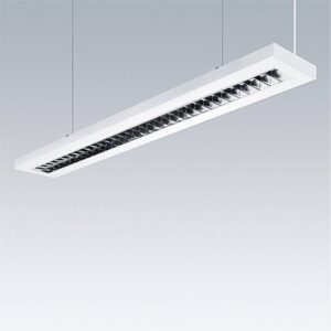 THORN LED-Pendelleuchte PUNCH 3 DI 5500-840 MSP HFIX L12, 46W, 4000K, 5484lm, Raster=hochglänzend – Bild 1