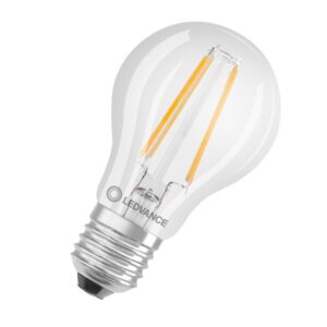 OSRAM-LEDVANCE CLAS A 40 DIM P 4.8W 827 FIL E27 LED-Lampe, warmweiß, dimmbar – Bild 1