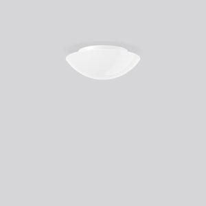 RZB Glasleuchte 211006.002, weiß, Ø300x106mm – Bild 1