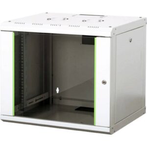 ASSMANN DN-19 09-U Netzwerkschrank 9HE, B600xH509xT450mm, IP20, Grau (RAL 7035) – Bild 1