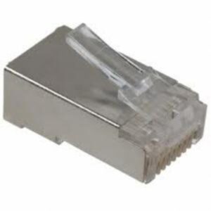 ASSMANN A-MO 8/8 SRS Modularstecker, Rundkabel, 8P8C, CAT 5 geschirmt – Bild 1