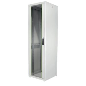 ASSMANN DN-19 42U-8/8-D Netzwerkschrank, 42HE, B800xH2010xT800mm, IP20, Grau (RAL 7035) – Bild 1