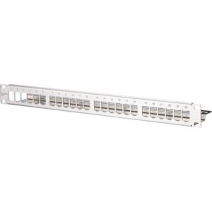 METZ CONNECT Modulträger 24Ports 1HE Cat6A Schirm edst 130921-00-E – Bild 1