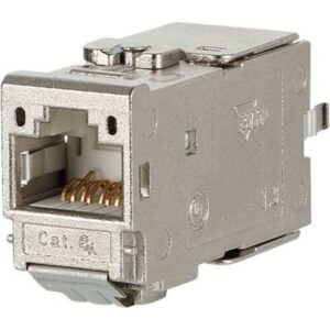 METZ CONNECT Modular-Buchse Cat6A 130B11-E RJ45 26-22AWG Schirm rnd – Bild 1