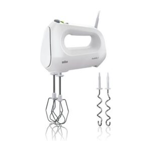 BRAUN HM 1010 Handmixer 400W weiß Edelstahl – Bild 1