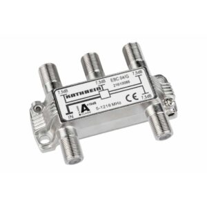 KATHREIN SAT EBC 04 Verteiler F-Conn 4f, 5-1000MHz, 8,2dB – Bild 1