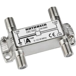 KATHREIN SAT EBC 03G Verteiler F-Conn 3f, 5-1218MHz, 6dB – Bild 1